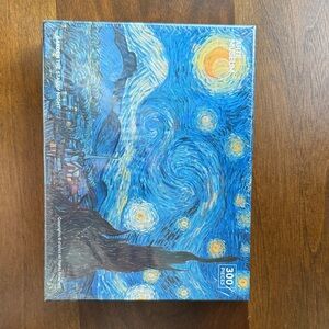 Art Puzzle - Starry Night Blue 300-Piece Jigsaw